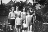 neg. Gwlad, Hywel, Brenda Lucy, Haydn, Brenda M, Christine, Alex Lucy swimmers 2