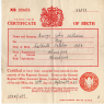 emrys williams birth certificate 1953