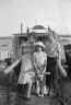 neg. Gwlad, Brenda & Haydn’s friend Florrie?, houseboat