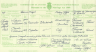 Sarah & William Williams marriage certificate