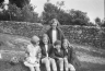 neg. Brenda, Nancy & 3 others, wall